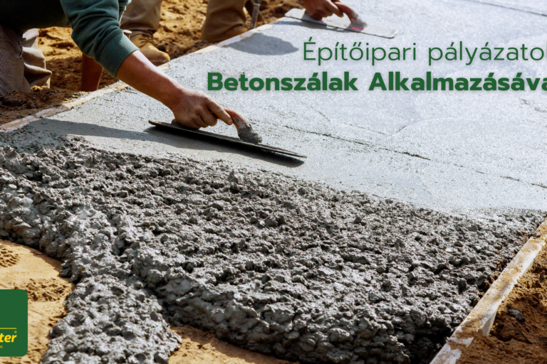 Építőipari pályázatok 2025 – Betonszálak Alkalmazásával-2