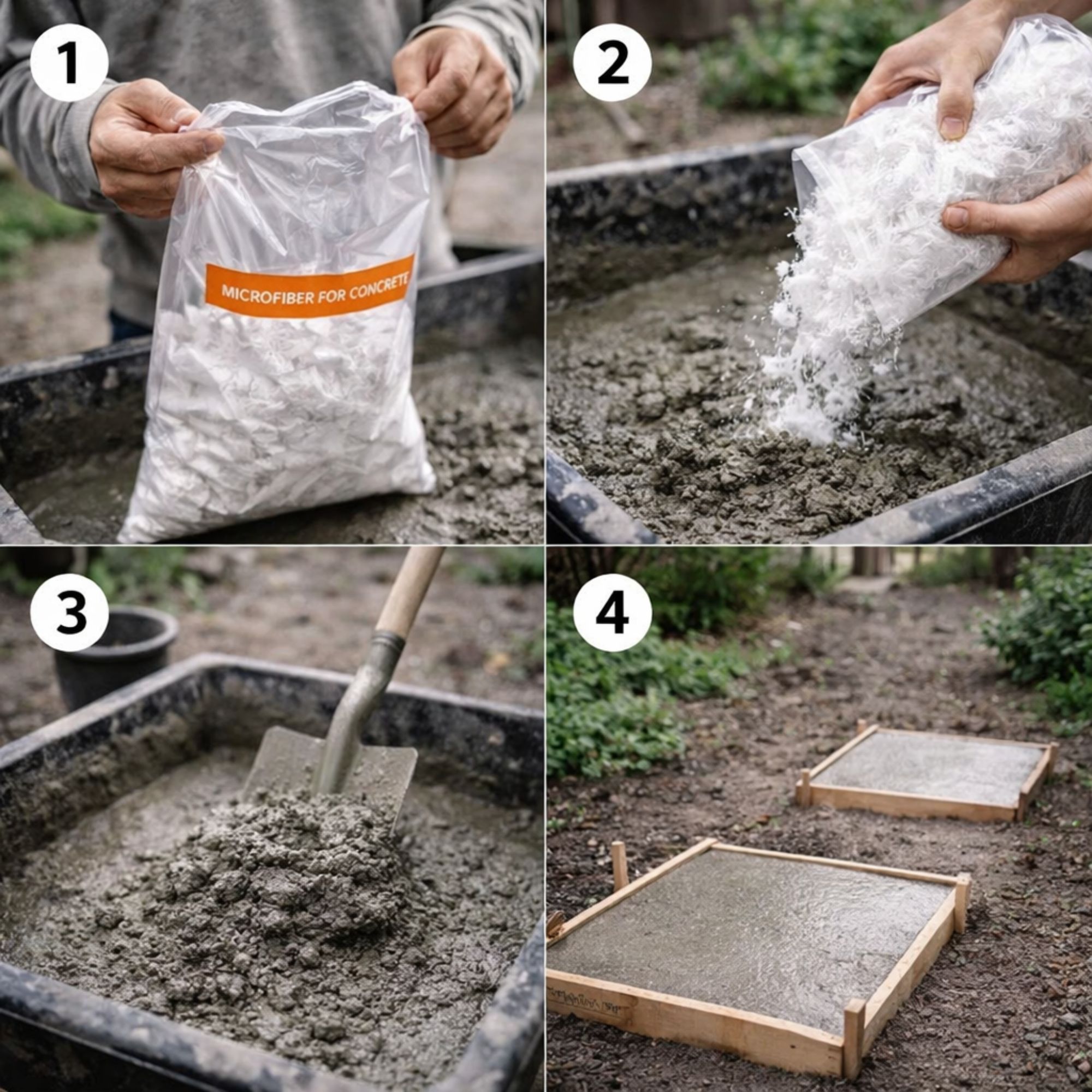 FiberMix beton mikroszál repedésmegelőzésre 12 mm, 0,9 kg/csomag - Image 6