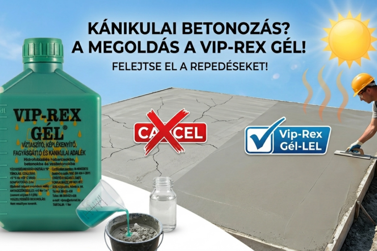Vip-Rex Gél kánikulai adalék