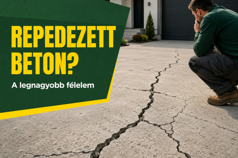 Repedezett beton